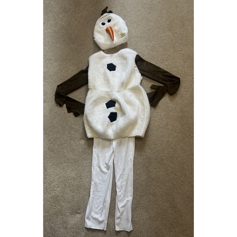 Disney Frozen OLAF Plush Halloween Costume Kids Girl Boy Dress Up Child Large - Picture 3 of 10